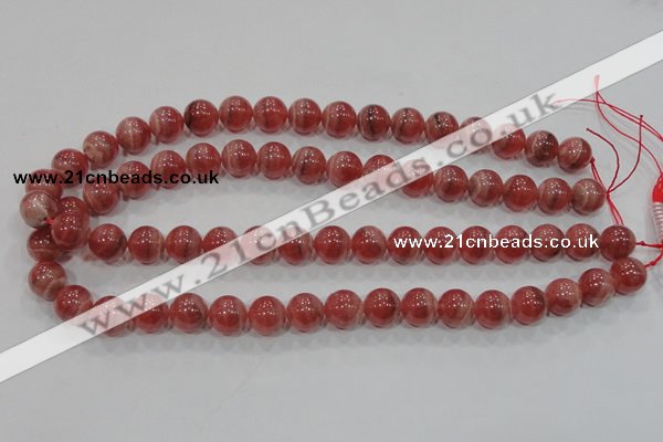 CRC104 15.5 inches 12mm round natural argentina rhodochrosite beads