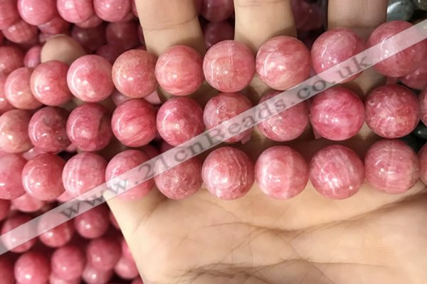 CRC1052 15.5 inches 14mm round rhodochrosite beads wholesale