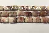 CRC1101 15.5 inches 18*25mm rectangle rhodochrosite beads