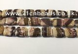 CRC1103 15.5 inches 18*25mm rectangle rhodochrosite beads