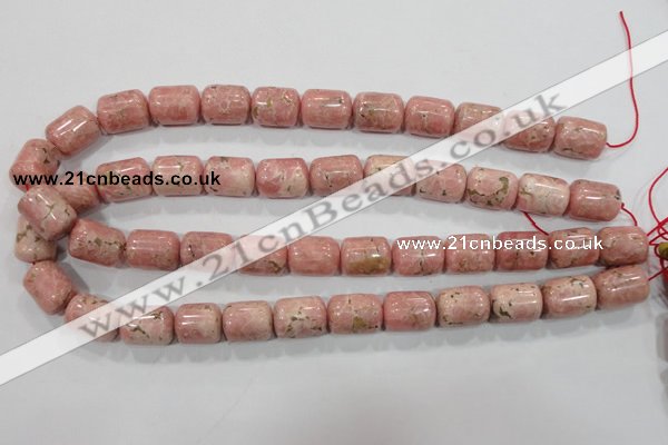 CRC114 15.5 inches 13*17mm column natural argentina rhodochrosite beads