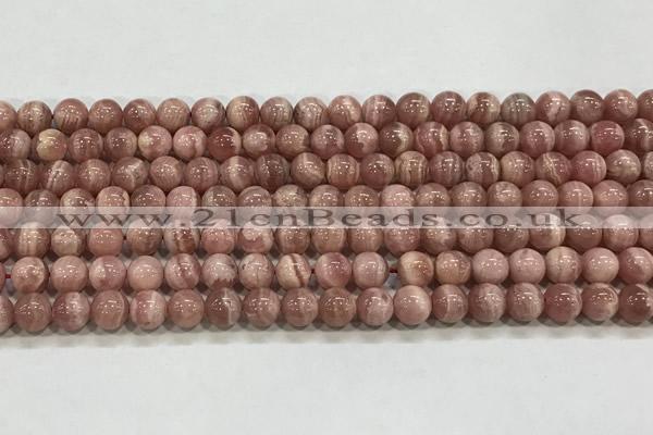 CRC1187 15.5 inches 7mm round Argentina rhodochrosite beads