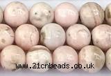 CRC1196 15 inches 6mm round rhodochrosite gemstone beads