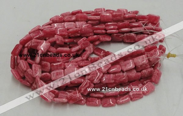 CRC14 16 inches 12*18mm rectangle rhodochrosite beads wholesale