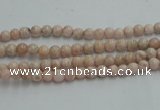 CRC150 15.5 inches 3.5mm round Argentina rhodochrosite beads