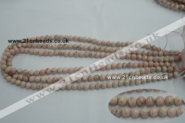 CRC151 15.5 inches 5.5mm round Argentina rhodochrosite beads