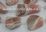 CRC160 15.5 inches 8*10mm - 13*20mm nuggets Argentina rhodochrosite beads