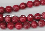 CRC19 15.5 inches 10mm round dyed rhodochrosite gemstone beads