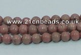 CRC201 16 inches 6mm round rhodochrosite gemstone beads wholesale