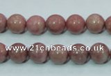 CRC203 16 inches 10mm round rhodochrosite gemstone beads wholesale