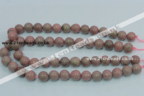 CRC205 16 inches 14mm round rhodochrosite gemstone beads wholesale