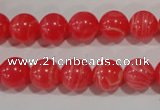 CRC503 15.5 inches 10mm round synthetic rhodochrosite beads