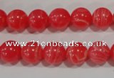 CRC503 15.5 inches 10mm round synthetic rhodochrosite beads