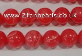 CRC504 15.5 inches 12mm round synthetic rhodochrosite beads