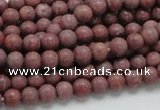 CRC51 15.5 inches 6mm round rhodochrosite gemstone beads wholesale