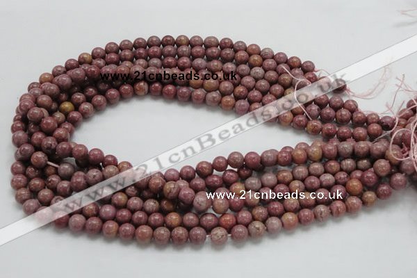 CRC52 15.5 inches 8mm round rhodochrosite gemstone beads wholesale