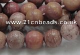 CRC54 15.5 inches 12mm round rhodochrosite gemstone beads wholesale