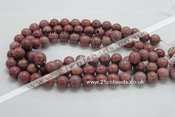 CRC55 15.5 inches 14mm round rhodochrosite gemstone beads wholesale