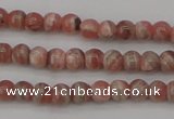 CRC754 15.5 inches 4mm round rhodochrosite beads wholesale