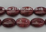 CRC832 15.5 inches 12*16mm oval Brazilian rhodochrosite beads