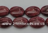 CRC833 15.5 inches 13*18mm oval Brazilian rhodochrosite beads