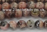 CRC902 15.5 inches 7mm round natural rhodochrosite beads