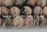 CRC905 15.5 inches 10mm round natural rhodochrosite beads