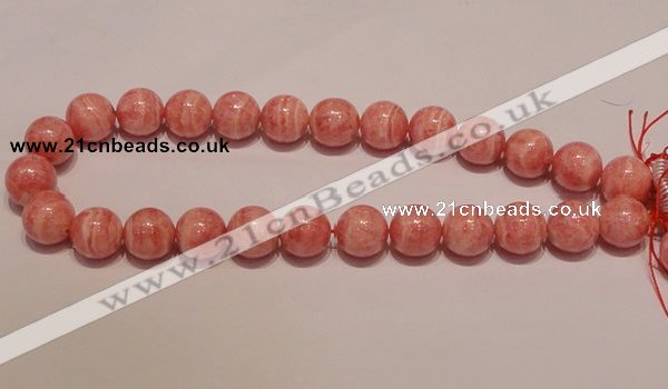 CRC91 16 inches 16mm round grade AA argentina rhodochrosite beads