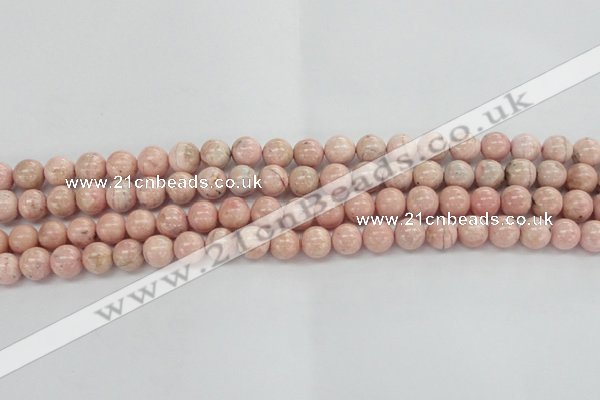 CRC922 15.5 inches 8mm round natural rhodochrosite beads