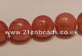 CRC93 16 inches 14mm round grade AAA argentina rhodochrosite beads