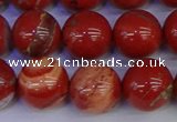 CRE305 15.5 inches 14mm round red jasper beads wholesale