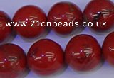 CRE306 15.5 inches 16mm round red jasper beads wholesale