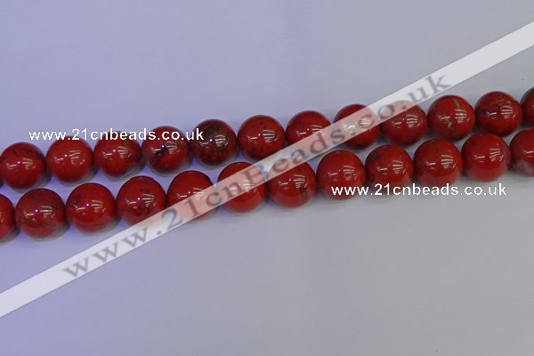 CRE306 15.5 inches 16mm round red jasper beads wholesale