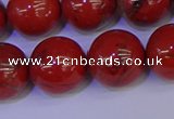 CRE307 15.5 inches 18mm round red jasper beads wholesale