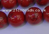 CRE308 15.5 inches 20mm round red jasper beads wholesale