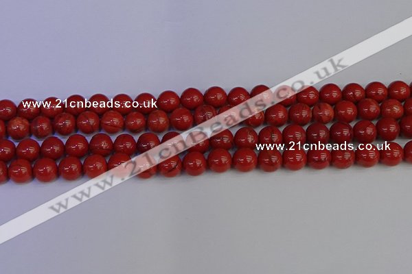 CRE312 15.5 inches 8mm round red jasper beads wholesale