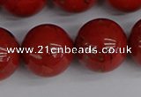 CRE317 15.5 inches 18mm round red jasper beads wholesale