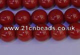 CRE322 15.5 inches 8mm round red jasper beads wholesale