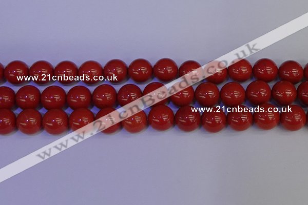 CRE325 15.5 inches 14mm round red jasper beads wholesale