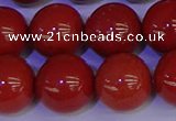 CRE327 15.5 inches 18mm round red jasper beads wholesale