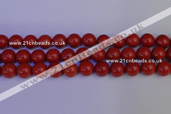 CRE327 15.5 inches 18mm round red jasper beads wholesale