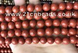 CRE353 15.5 inches 10mm round red jasper beads wholesale