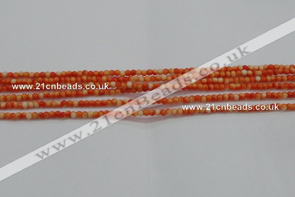 CRF425 15.5 inches 2mm round dyed rain flower stone beads wholesale