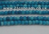 CRF428 15.5 inches 2mm round dyed rain flower stone beads wholesale