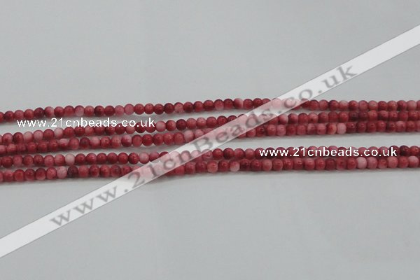 CRF438 15.5 inches 3mm round dyed rain flower stone beads wholesale