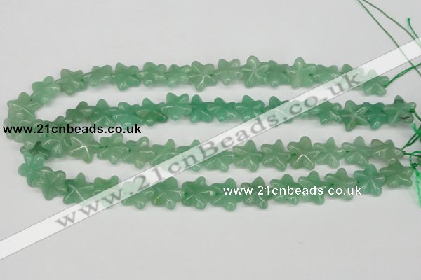 CRG15 15.5 inches 16*16mm star green aventurine gemstone beads