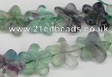 CRG17 15.5 inches 16*16mm star fluorite gemstone beads wholesale