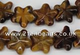 CRG18 15.5 inches 16*16mm star tiger eye gemstone beads wholesale