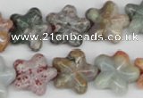 CRG22 15.5 inches 16*16mm star ocean agate gemstone beads wholesale