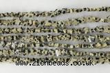 CRG31 15.5 inches 6mm flat star sesame jasper beads wholesale